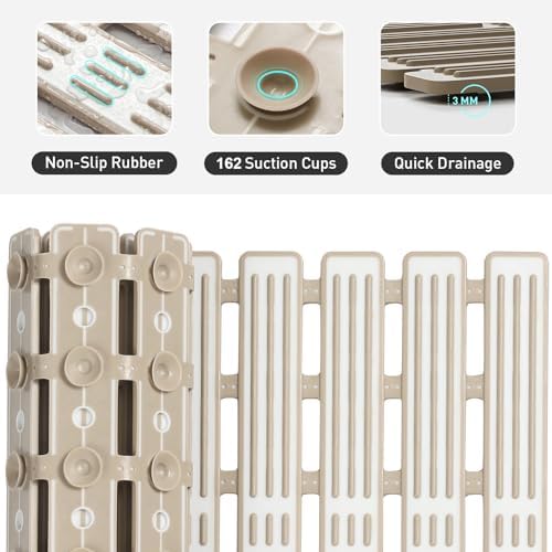 XIYUNTE Shower Mat Non Slip Bath Mat - Image 3