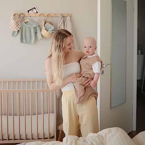 mushie Stretchy & Soft Crib Sheet | Fitted 28" x 52" - Image 5
