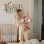 mushie Stretchy & Soft Crib Sheet | Fitted 28" x 52" - Image 5