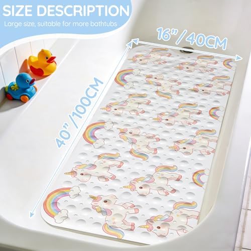 Kids Bathtub Mat, Non Slip Cartoon Bath Mat - Image 2