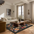 4x6 Washable Small Bedroom Rug: Living Room Area Rugs Non Slip Throw Carpet by palohom