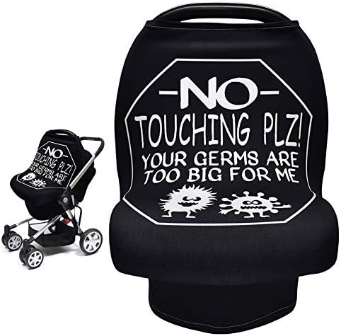 Metplus Baby Car Seat Cover, No Touch Sign Carseat Canopy & Nursing Covers by Metpus