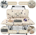 Shopping Cart Cover for Baby 2 in 1 High Chair Covers for Restaurant - Image 3