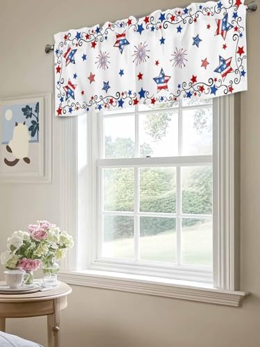 4th of July Kitchen Curtains Valances - Image 5