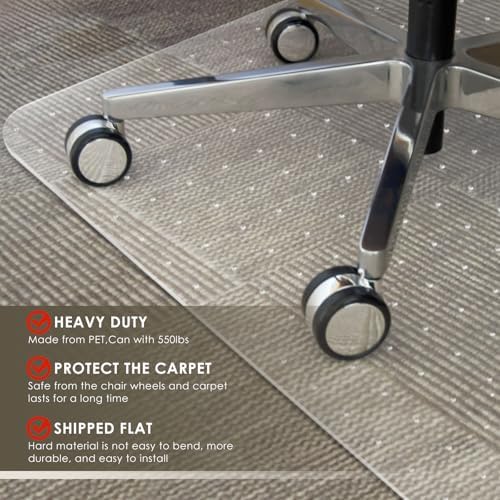 Azadx Heavy Duty Office Chair Mat - Image 3