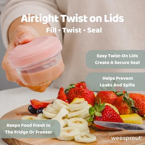 WeeSprout Baby Food Containers - Image 4