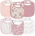 6-Pack Muslin Baby Bibs for Drooling & Teething, Absorbent Bib by CivaruaKids