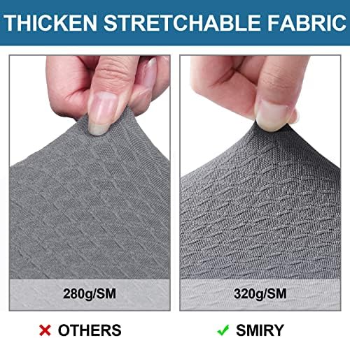Smiry Waterproof Seat Covers for Dining Room Chairs - Image 4