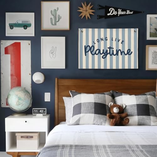 Playroom Wall Decor Long Live Playtime Banner - Image 4