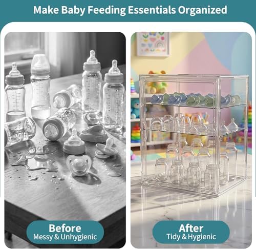 Upgraded Baby Bottle Storage Organizer - Image 6