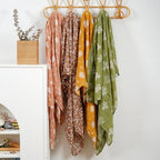 4 Set Muslin Swaddle Blankets Receiving Blanket - Image 5