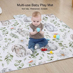 Insular Baby Splat Mat for Under High Chair/Arts/Crafts, Anti Slip and - Image 6