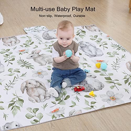 Insular Baby Splat Mat for Under High Chair/Arts/Crafts, Anti Slip and - Image 6