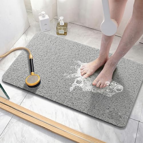 Asvin Soft Textured Bath, Tub Mat, 24x16 Inch Rectangular, Phthalate Free - Image 2
