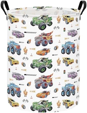Monster Truck Laundry Hamper Storage Basket by FANKANGStorageBasket