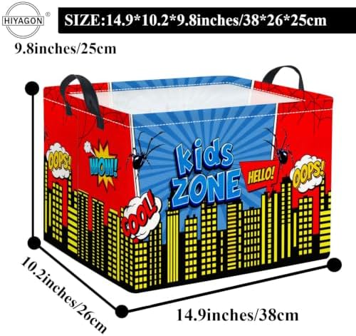 Rectangular Storage Basket Fabric Storage Bin Storage Boxes - Image 2