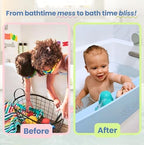 Little Splasher Original PlayPad, Bathtub Splash Guard Play Shelf - Image 3