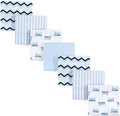 Luvable Friends Unisex Baby Cotton Flannel Receiving Blankets, Train 7-Pack by Luvable+Friends