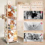 Stuffed Animal Storage, Wood Stuffed Animal Zoo Storage - Image 4