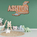 Personalized Wooden baby name sign - Image 3