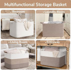 Goodpick 105L Extra Large Woven Rope Blanket Basket - Image 4
