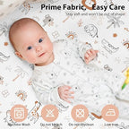 Baby Bedside Bassinet Sheets Fitted, 33”x20” Compatible - Image 7