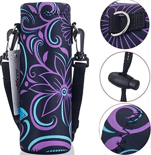 AUPET Water Bottle Sling Bag Carrier Crossbody Sleeve, Insulated Neoprene - Image 3