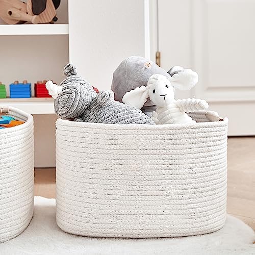 R RUNKA 3 Pack Storage Basket for Cabinet and Toy Organization - Image 4