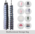 DHSFKBE Legging Organizer, Foldable Hanging Closet Organizer - Image 3