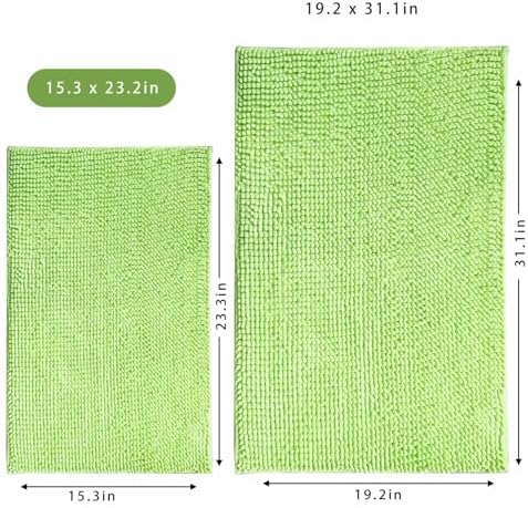 Chenille Bath Mat Microfiber Floor Mat Baby Bath Mat - Image 2