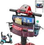 Mobility Scooter Bag with Bottle and Cup Holders and 6 Organized Pockets by HighRoad