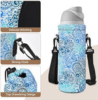 AUPET Water Bottle Bag Carrier, 24oz/32oz Insulated Neoprene bottle Sling - Image 3