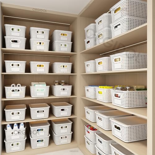 ORGIDOL Plastic Storage Basket - Image 2
