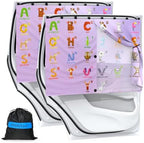 Car Window Shades, 8 Strong Magnets Magnetic Side Window Sun Shade by PEMOTech