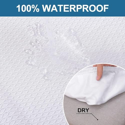 Smiry Waterproof Seat Covers for Dining Room Chairs - Image 3