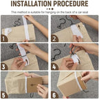 Bedside Caddy, bedside organizer, Hanging Organizers - Image 4