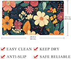 Bathtub Mat Non Slip 26.8x15.1 Inch, Flower Shower Mat - Image 4