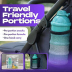 Mommy's Helper Pak N' Stak Baby Formula Dispenser, 4 Compartments - Image 3