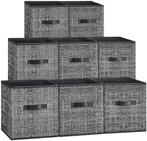 SONGMICS Storage Cubes, 11-Inch Foldable Closet Organizers by Unknown