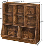 HOOBRO Kids Bookshelf, Toy Storage Cabinet, Kids Toy Organizer, 8 Cubicles - Image 3
