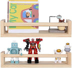 Nursery Room Shelves Set of 2, Wood Floating Book Shelves by DUICIRXismadeforlove%EF%BC%81