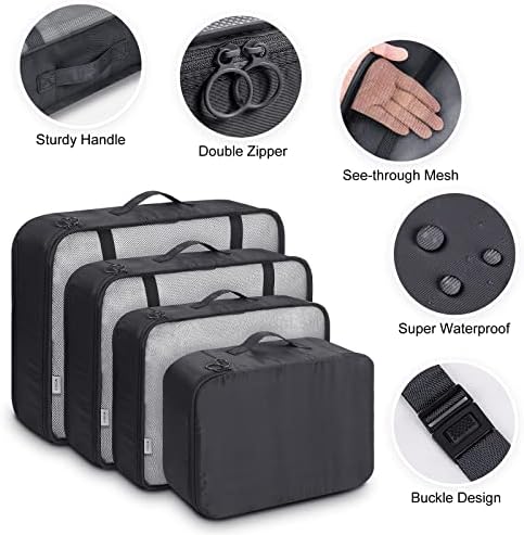 Mossio 9 Set Packing Cubes - Image 4