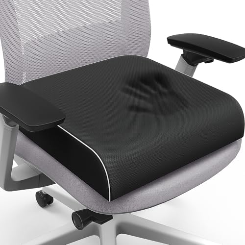 SweetSlubr Seat Cushion, Chair Pad, Memory Foam Tailbone Pain Relief by Unknown
