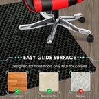 Vicwe Office Chair Mat for Hardwood Floor - Image 3