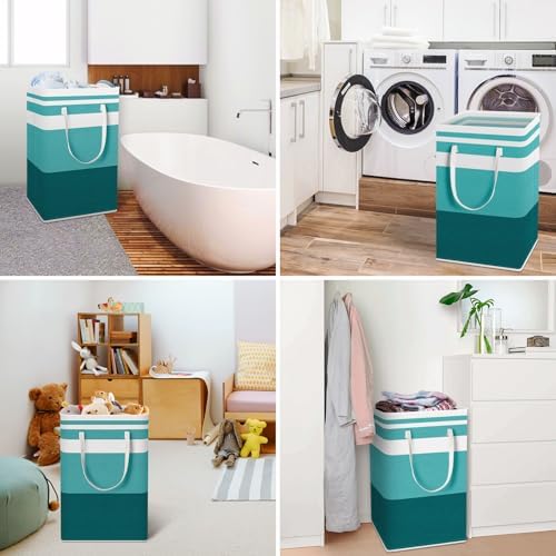 HomeHacks 2 Pack Large Laundry Baskets, Laundry Hampers Bags - Image 6