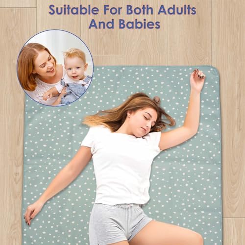 Splat Mat for Under High Chair, 43 x 43 Inch Anti-Slip Baby Splash Mat - Image 5