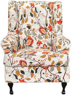 CRFATOP Wingback Chair Covers Stretch Armchair Slipcovers by CRFATOP