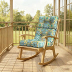 DYTXIII Outdoor High Back Chair Cushions Set of 2, Water Repellent Tufted - Image 6