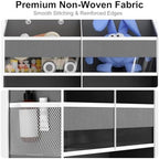 Over the Door Hanging Organizer - 50lb Load Closet Door Storage - Image 6