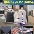 5 Pack 32” x 42” Extra Large Clear Plastic Storage Bags - Image 3